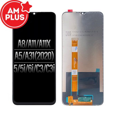AMPLUS LCD Screen Digitizer Replacement for OPPO A11 / A8 / A9(2020 / A11x) / A5(2020) / A31(2020) / Realme 5 / 5i / 6i / C3 / C3i AMPLUS LCD Screen Digitizer Replacement for OPPO A11 / A8 / A9(2020 / A11x) / A5(2020) / A31(2020) / Realme 5 / 5i / 6i / C3 / C3i